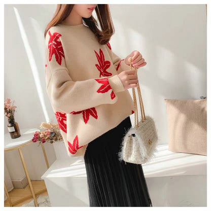 Casual Women Winter Knitted Pullover Sweaters