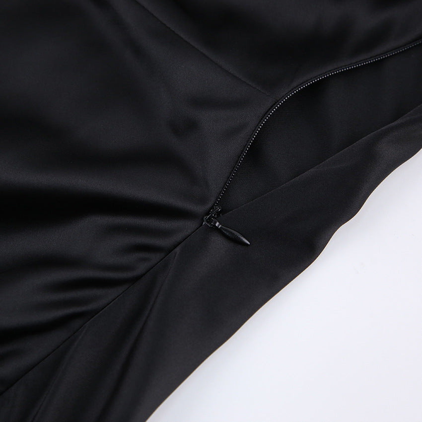 Summer Backless Long Back Party Dresses