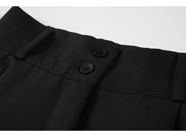 Fashion Short Blazers & High Waist Pants Suits