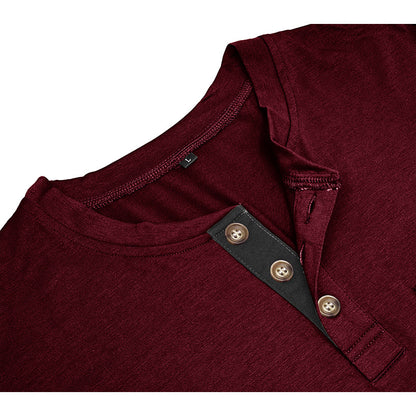 Casual Round Neck Long Sleeves T Shirts