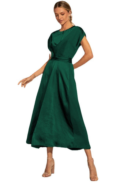Fashion Summer Satin Evening Party Dresses