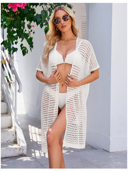 Casual Summer Knitted Summer Cover Ups