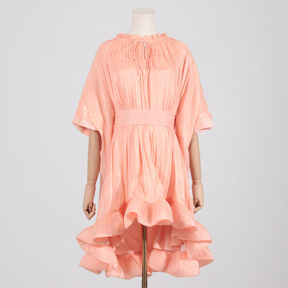 Luxury Designed Ruffled Short Dresses