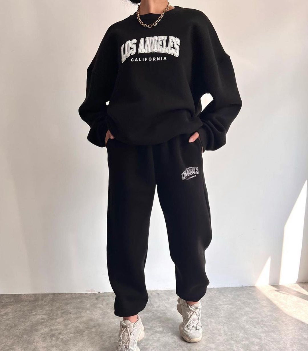 Casual Fashion Long Sleeves Hoodies and Sports Pants