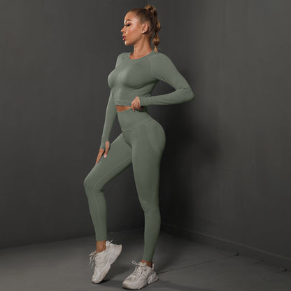 Fashion Simple Style Sports Yoga Suits for Women
