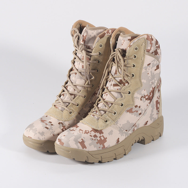 Men Outdoor Camouflage Hiking Tactical Boots