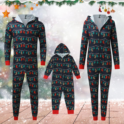 Fashion Adult and Kids Christmas Suits