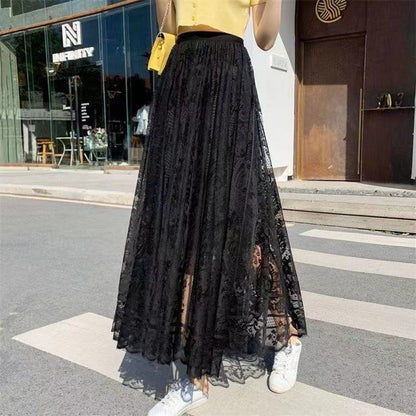 Fashion Fairy High Waist Women Long Skirts