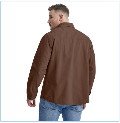 Casual Cotton Plus Sizes Long Sleeves Shirts for Men