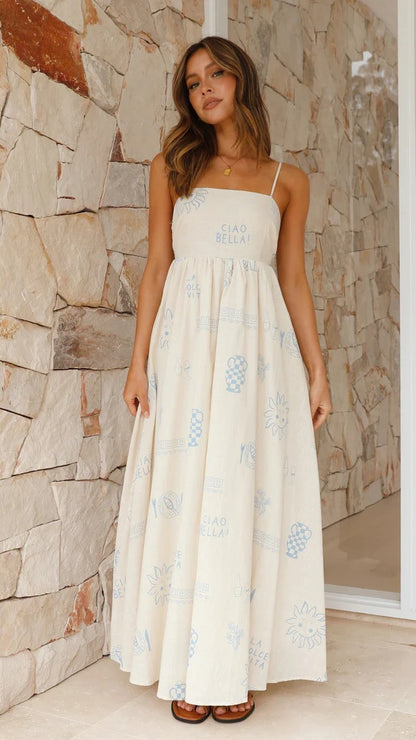 Fashion Summer Spaghetti Straps Dresses