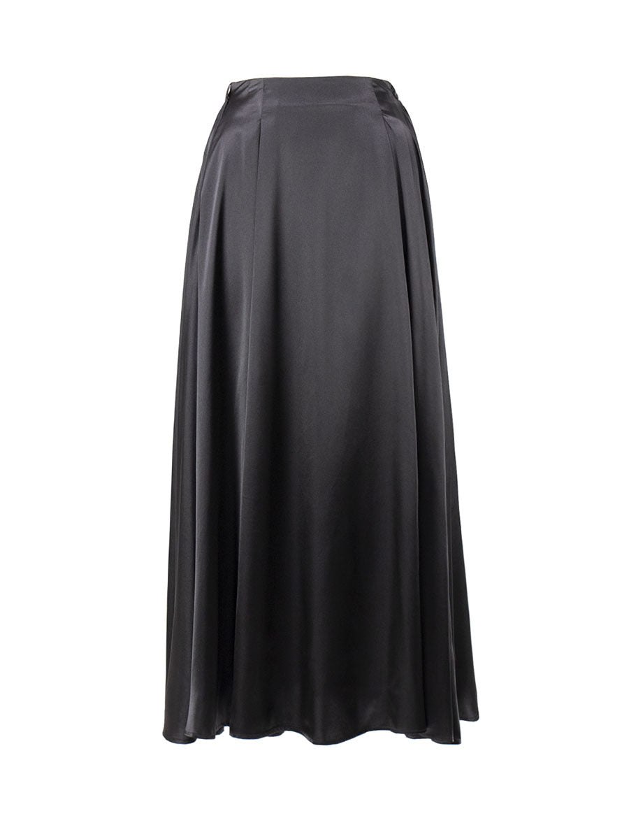 Fashion Satin High Waist Summer Skirts