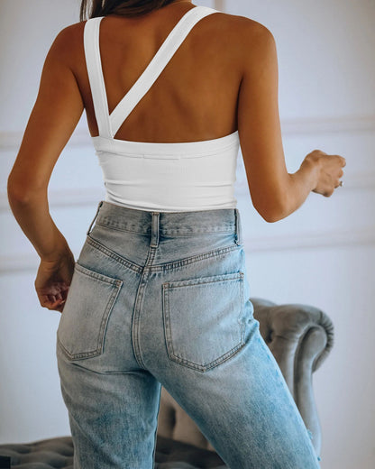 Sexy Fashion Backless Women Tank Tops