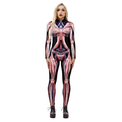 Halloween Armor Jumpsuits Cosplay Costumes