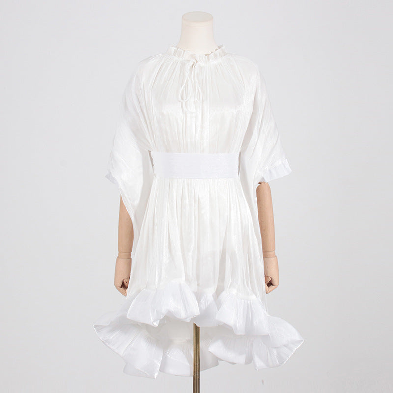 Luxury Designed Ruffled Short Dresses