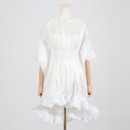 Luxury Designed Ruffled Short Dresses