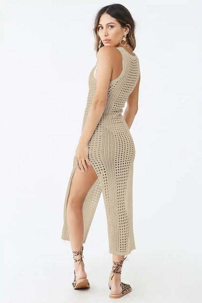 Summer Knitted Long Beach Dresses