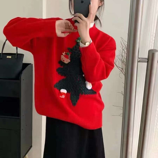 Merry Christmas Warm Pullover Knitted Sweaters