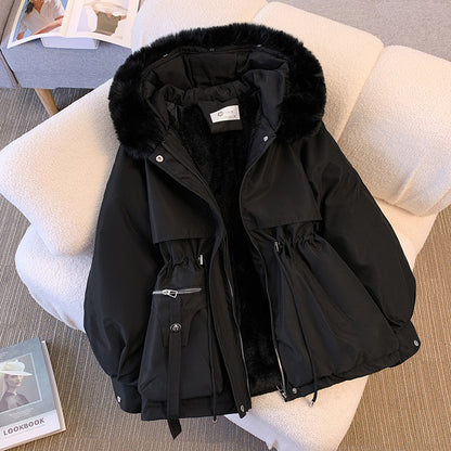 Casual Winter Short Velvet Jacket Coats for Women