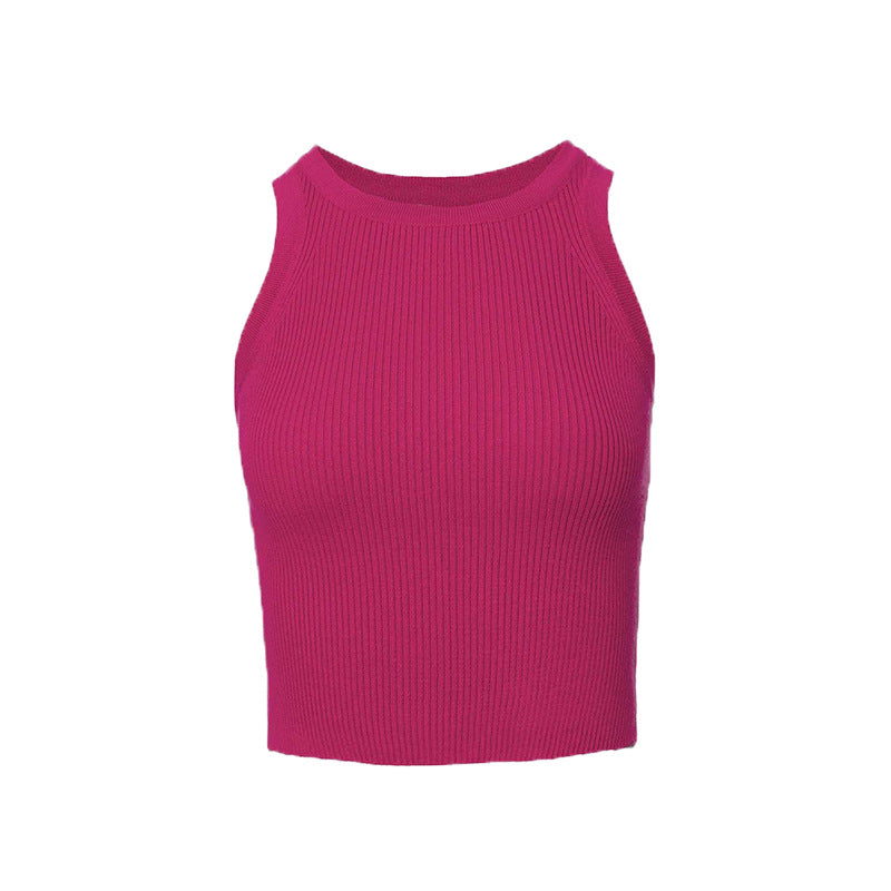 Sexy Summer Short Knitted Tank Tops