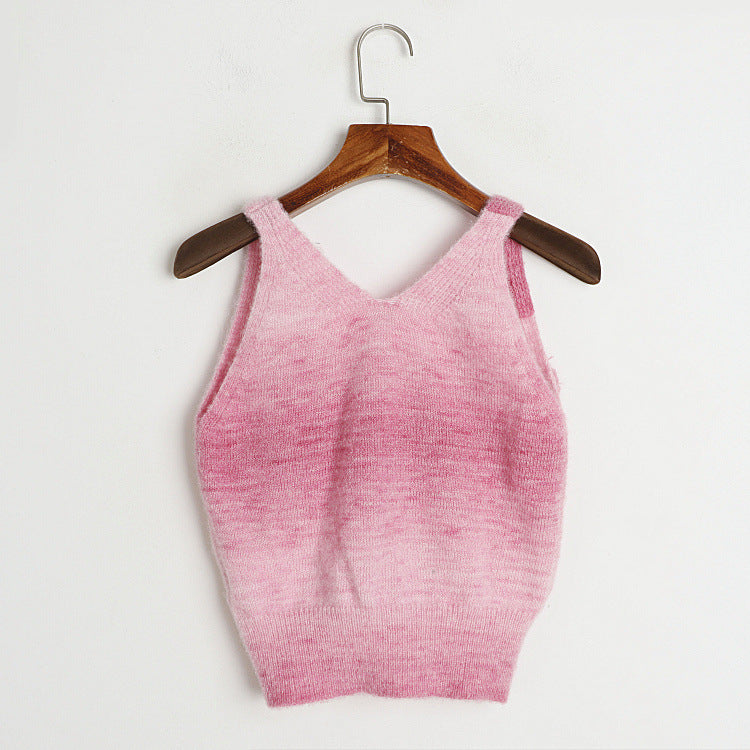 Fashion Lovely 3D Floral Design Short Knitted Sweaters