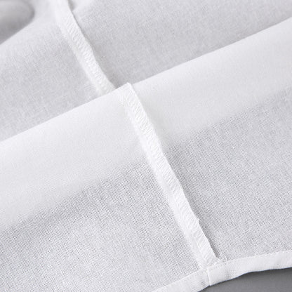 Summer Cotton Long Sleeves Shirts and Shorts Suits