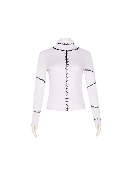 The Nightmare Before Christmas Sally Sky Cosplay Costume