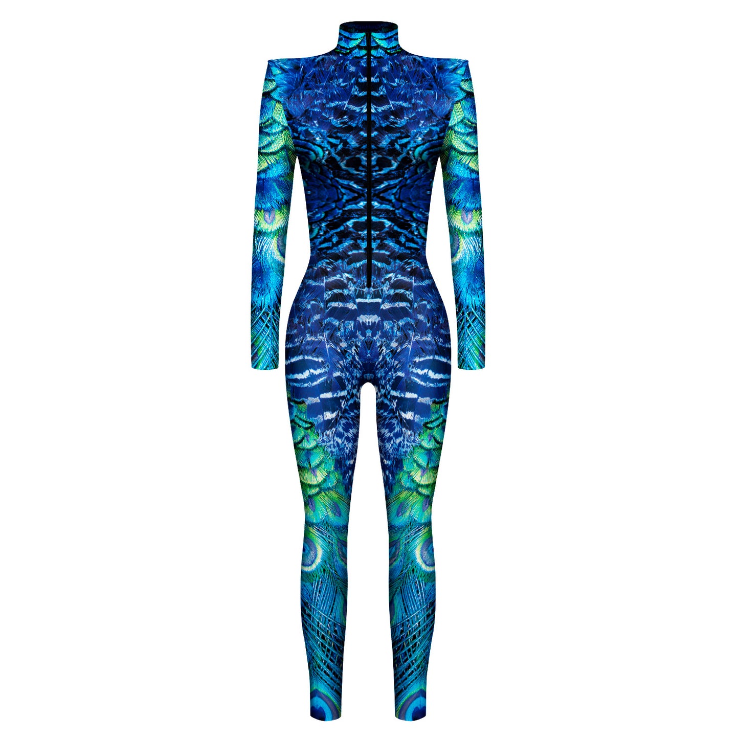 Halloween Skeleton Long Sleeves Jumpsuits Cosplay Costumes