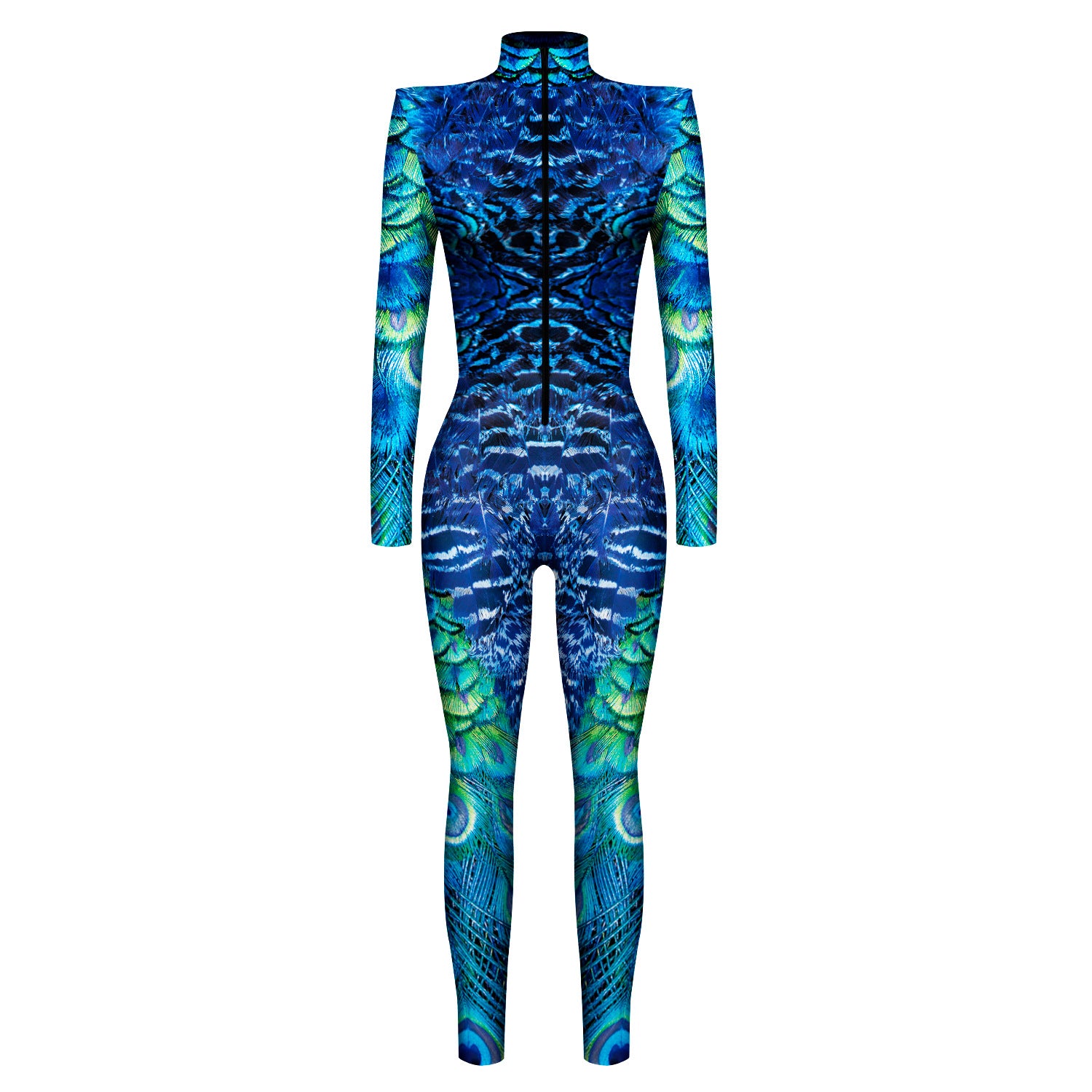 Halloween Skeleton Long Sleeves Jumpsuits Cosplay Costumes