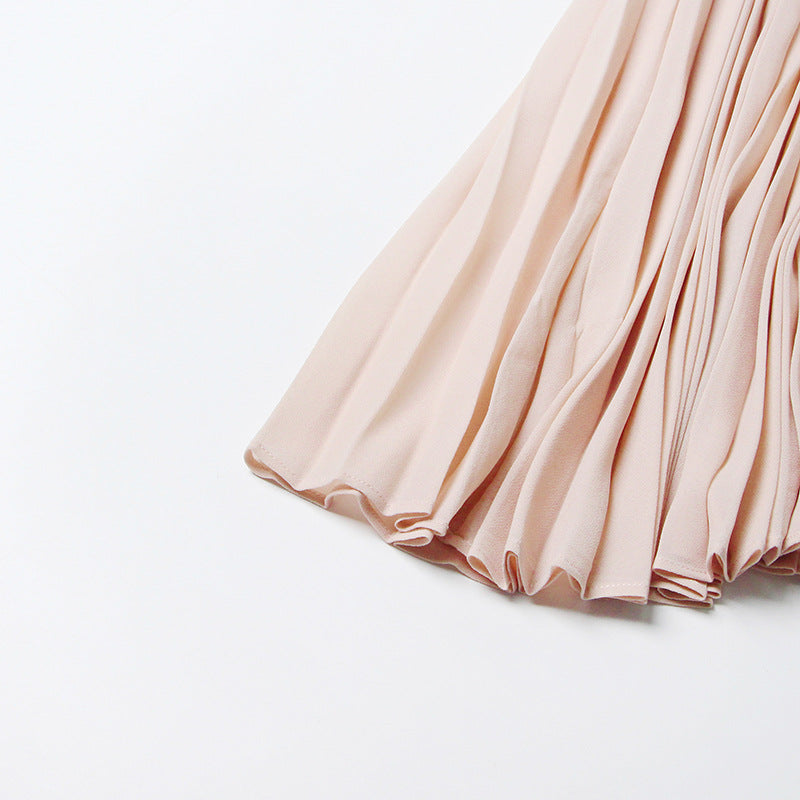 Elegant Round Neck Sleeveless A Line Dresses