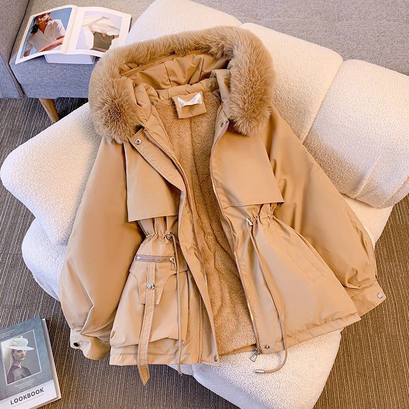 Casual Winter Short Velvet Jacket Coats for Women