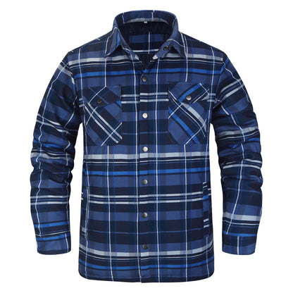 Casual Long Sleeves Thicken Jacket Coats for Men