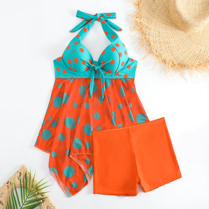 Sexy Polk Dot Two Pieces Women Bikini Swimsuits