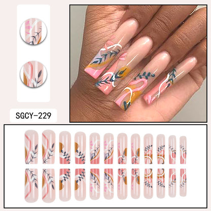 Fashion Wearable Extra Long Press on Nails
