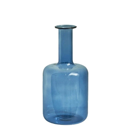Bud Vase Glass Bottle Planter Terrariums Candlestick Holder Glass Vase for Home Decor Hydroponic Indoor Planters Flower Holder