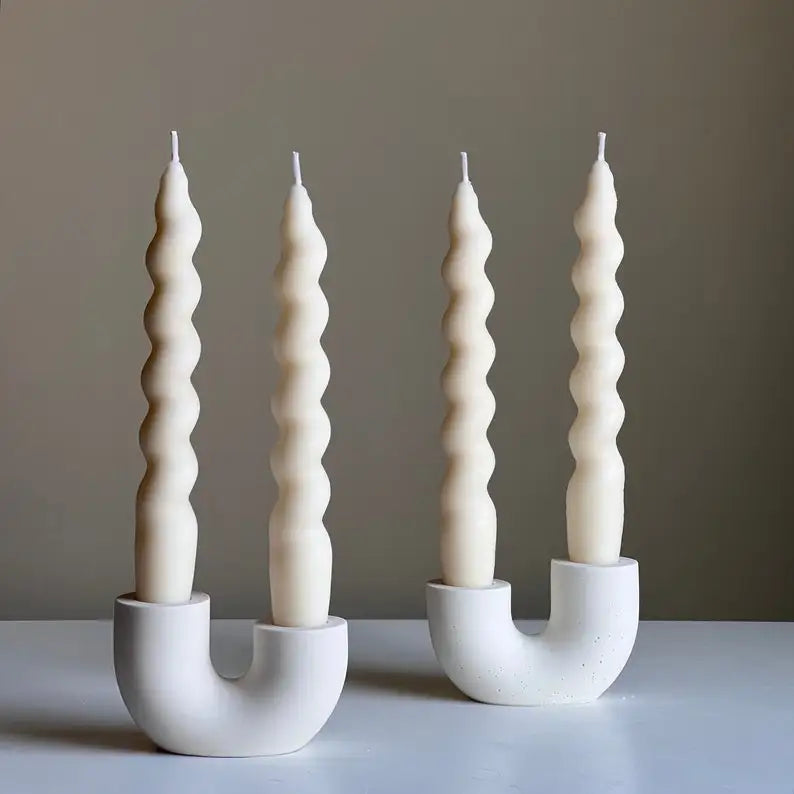 Nortic Double Candlestick Holder Modern Wedding Table Decor Candle Holder Home Wedding Decor Desktop Ornament Best Gift