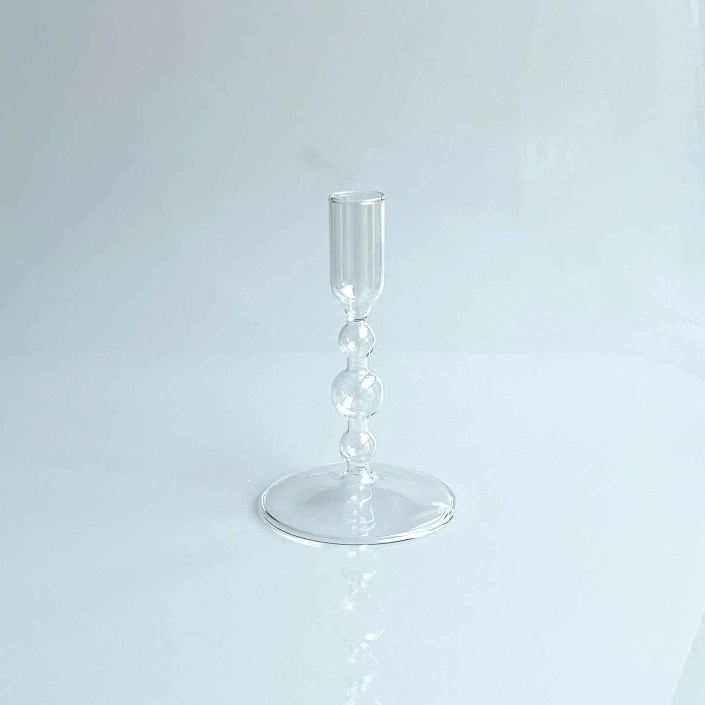 Slim Candlestick Holder Glass Candle Holders Home Decor Glass Table Candle Stand Holder Creative Decoration Ornament