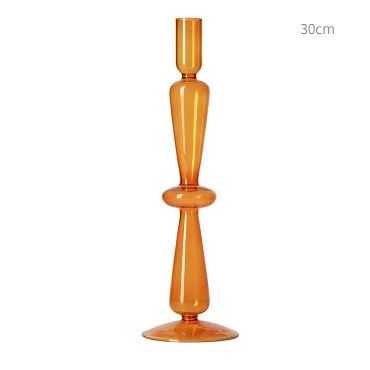 European Candle Holder Glass Candlestick Home Decoration Wedding Decoration Candle Stick Holder Nordic Home Decor