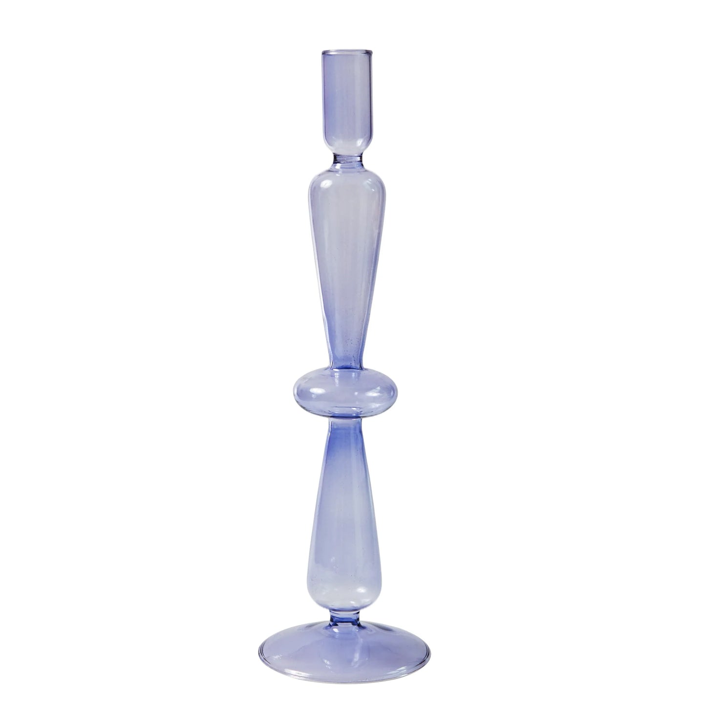 Lilac Glass Candlesticks Candle Holders Wedding Table Centerpieces Nordic Home Decoration Christmas Gift Glass Candle Holder