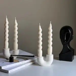 Nortic Double Candlestick Holder Modern Wedding Table Decor Candle Holder Home Wedding Decor Desktop Ornament Best Gift