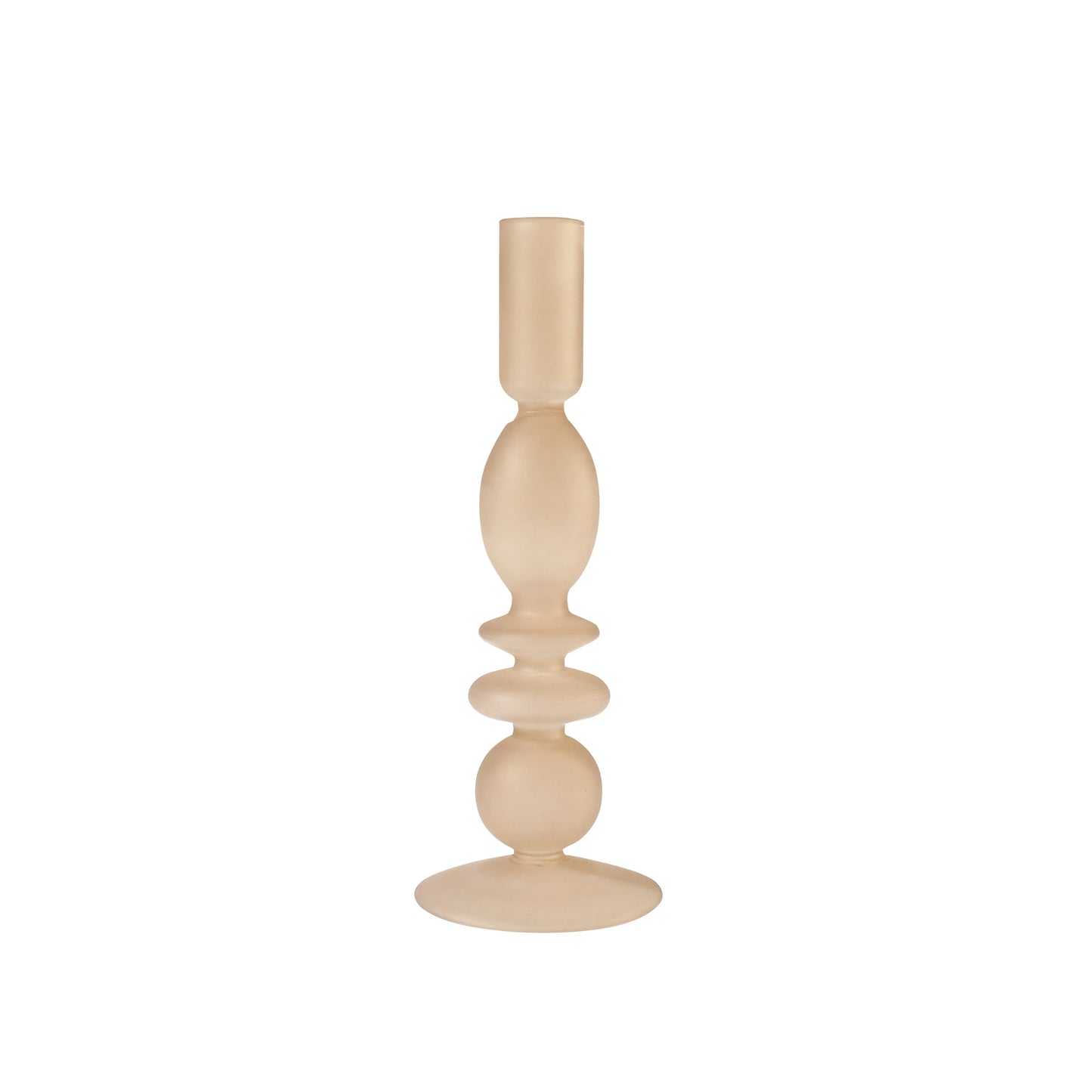 Nordic Matte Glass Candle Holders Home Decoration Candlestick Birthday Candle Holder Dining Table Decoration Candle Home Decore