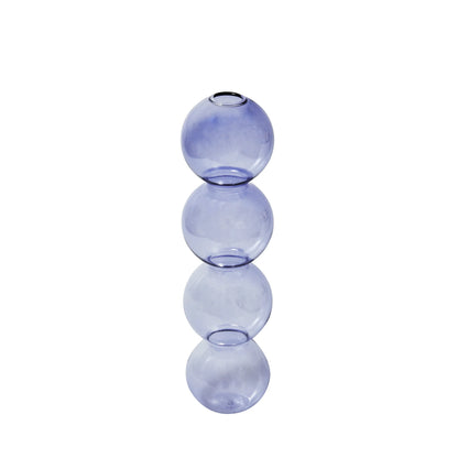 Floriddle Glass Candlesticks Lilac Candle Holders Wedding Table Centerpieces Nordic Home Decoration Christmas Gift