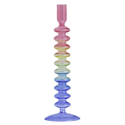 Candlestick Holder Glass Candle Holder for Candlestick Dinner Party Wedding Centerpieces Table Decoration Home Decor