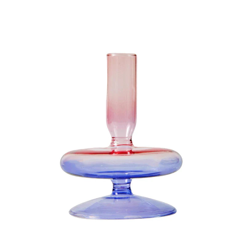 Candlestick Holder Glass Candle Holder for Candlestick Dinner Party Wedding Centerpieces Table Decoration Home Decor