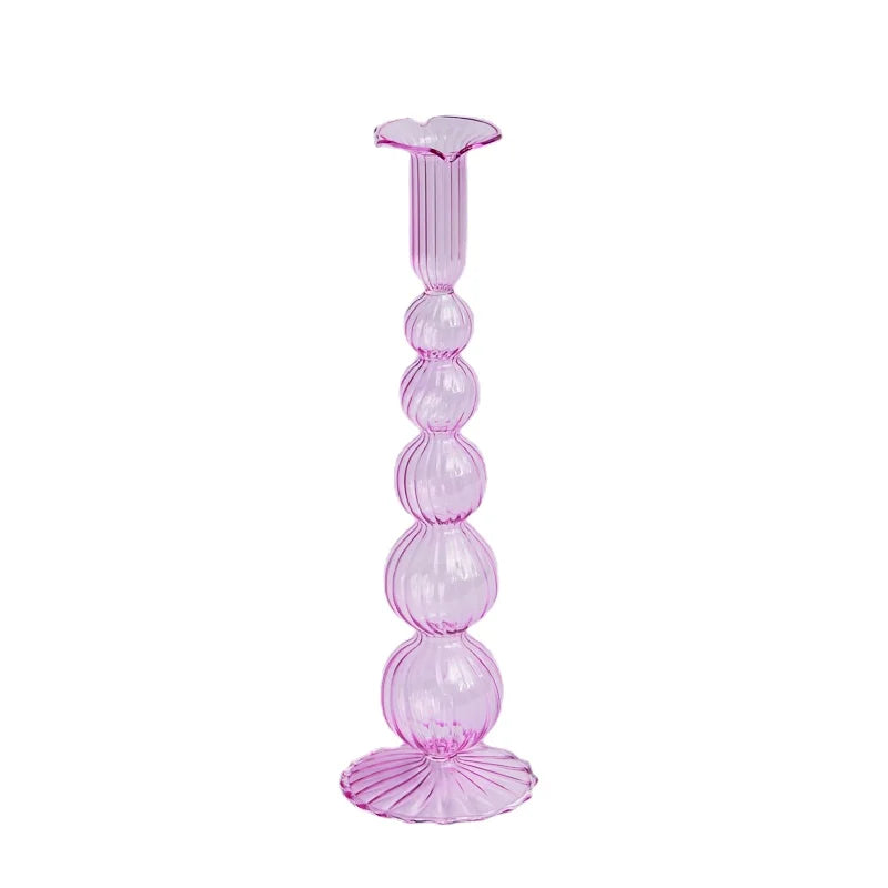 Artist Style Candle Holders Candlestick Wedding Table Centerpieces Room Decoration for Home Decor Designers Crystal Glass