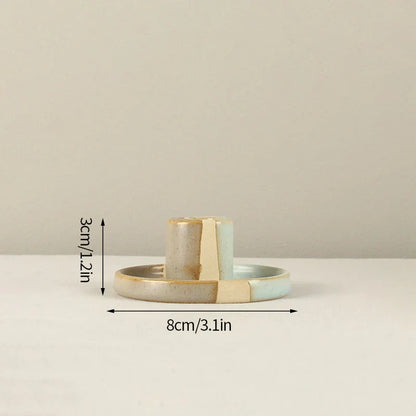 Ceramic Candlestick Nordic Candle Holder Candlestick Candle Home Decoration Candle Holders Wedding Decoration