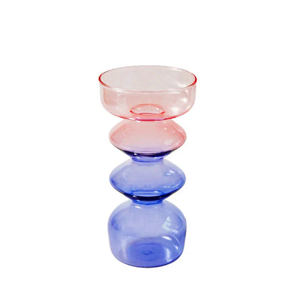 Candlestick Holder Glass Candle Holder for Candlestick Dinner Party Wedding Centerpieces Table Decoration Home Decor