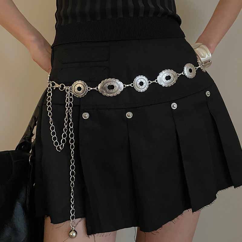Bohemian Metal Butterfly Y2K Waist Chain For Dresses