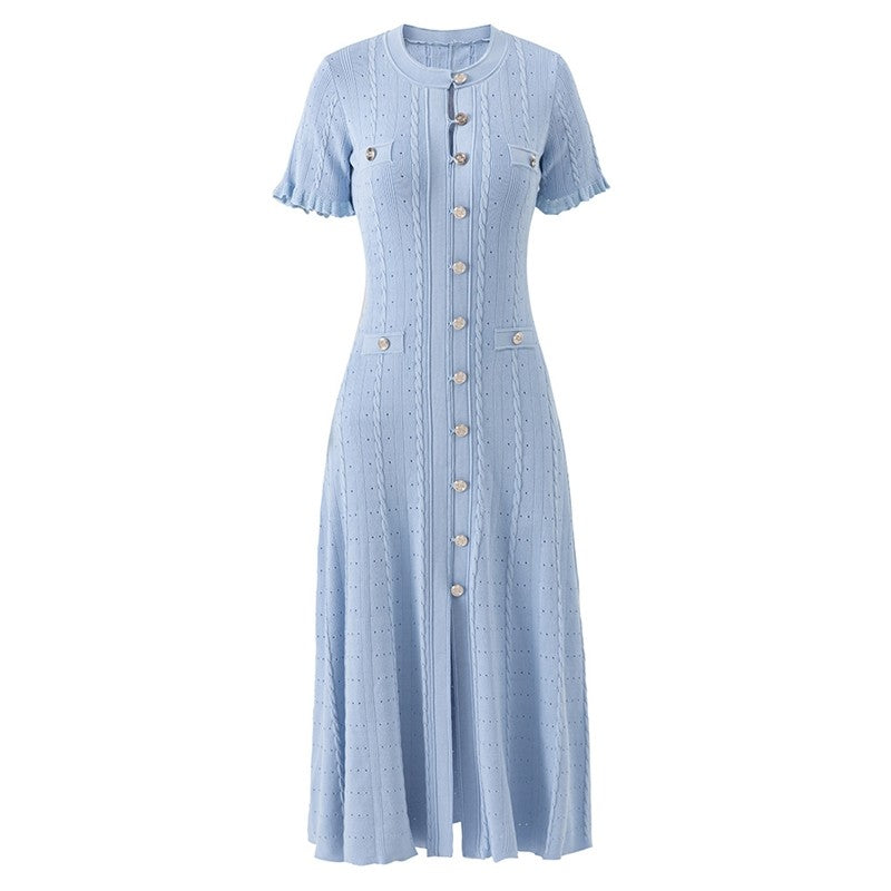 Short Sleeve Knit Dress