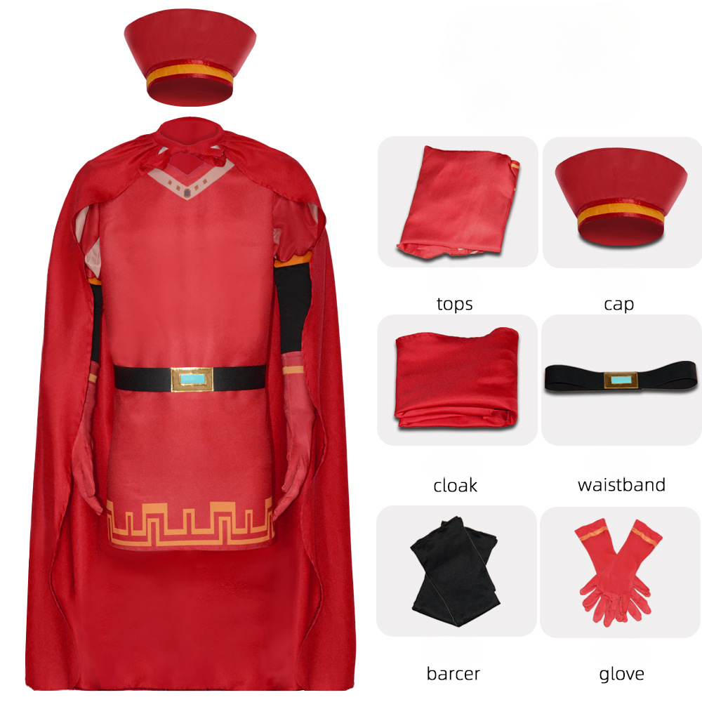 Anime Shrek Lord Farquaad Cosplay Costume