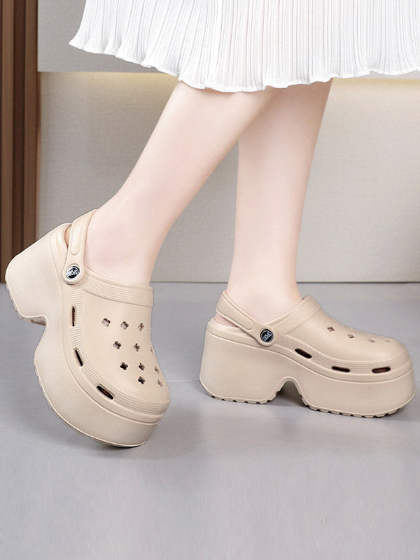 Hollow Crocs Sandals